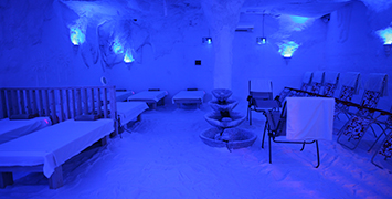 소금동굴 힐링룸 내부2