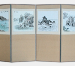 홍도10경 병풍