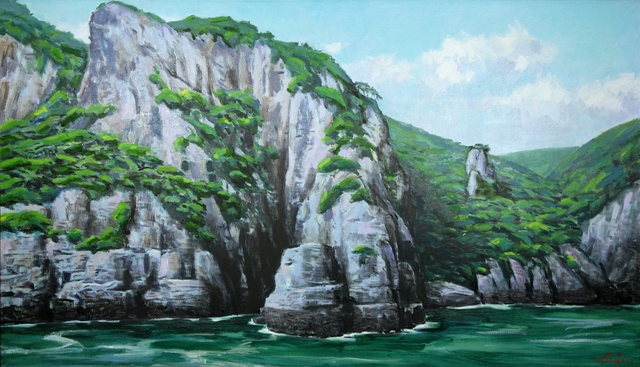 홍도 풍경