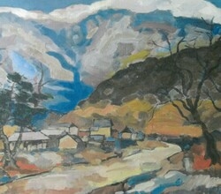 가을산촌