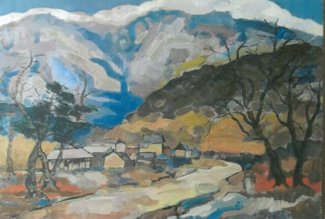 가을산촌