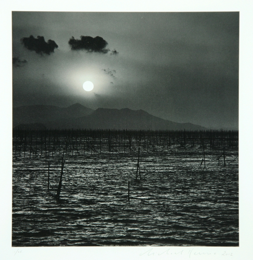 4. Sunset over Seaweed Farm, Aphe-do, Shinan, South Korea, 2012 1