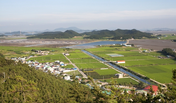 상정봉에서본증도 2