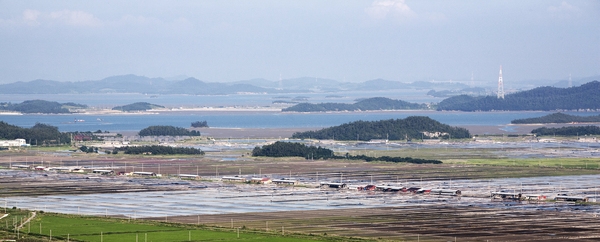 상정봉에서본증도 5