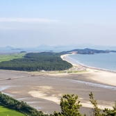 상정봉에서본증도