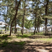 우전해변캠핑장침몽골텐트촌