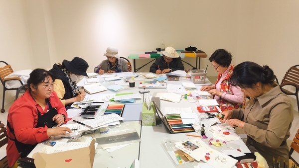 [저녁노을미술관] 한지랑, 나랑 - 성인반 2