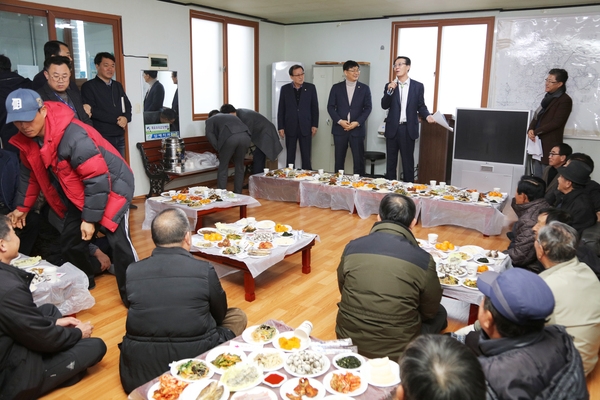 2019.02.19 정원대보름맞이 압해읍 복룡4구 경로당 오찬 1