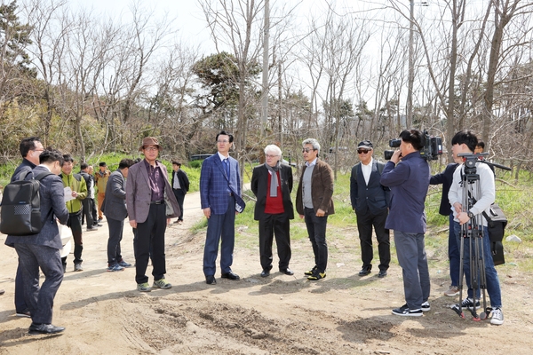 2019.04.08 건축가마리오보타_둔장해변점검 1