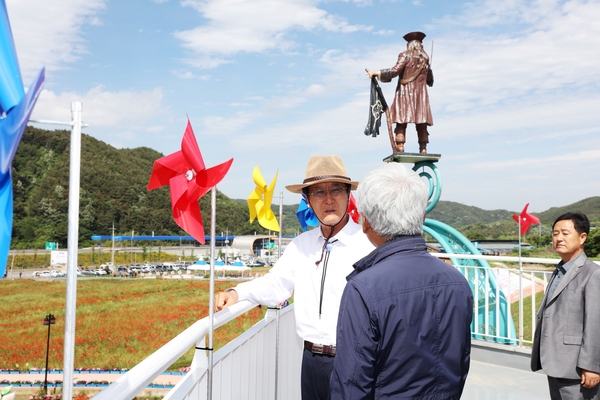 2019.05.20 하동군 꽃양귀비축제 및 화개장터 현장방문 3