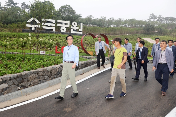 2019.07.27 도초수국공원 현장점검 2