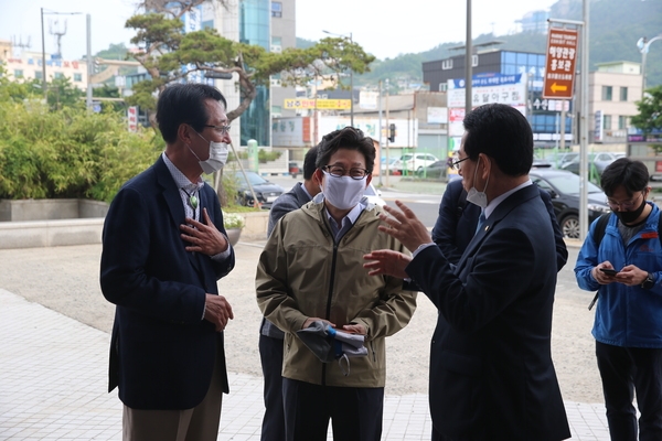 2020.05.27 조명래 환경부장관 흑산공항 현장방문 2