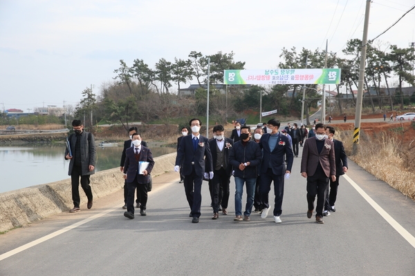 2021.03.03 압해읍 천사섬건강나들이길 조성 준공식(학동마을)  2