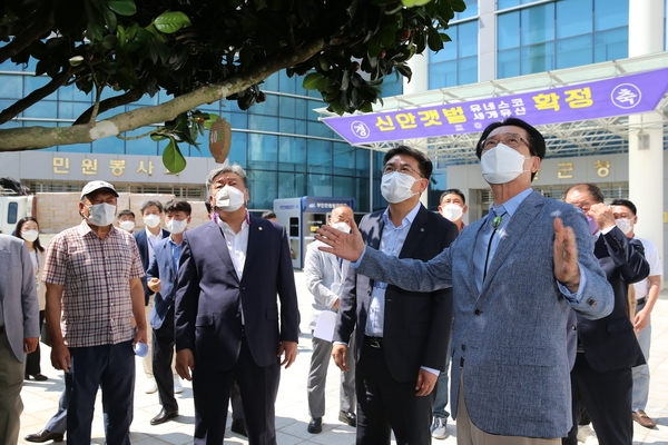 2021.08.04 신안군-노원구 아이스팩 재사용 상호업무 협약식 2