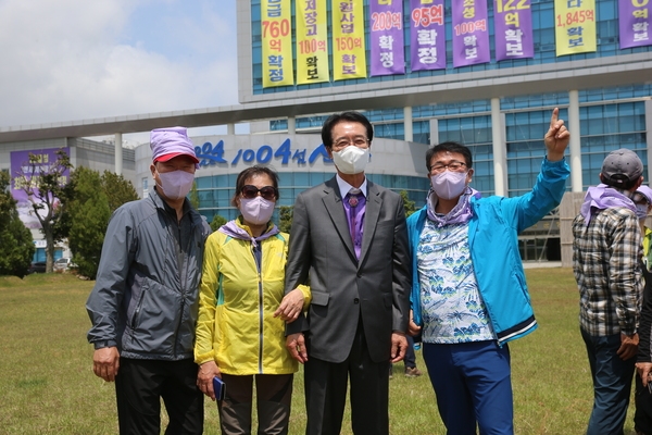 2022.05.07 하남시 무궁화산악회 신안군청 방문 2