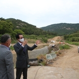 2022.05.10 암태면 상수도 공사현장 및 암석공원 현장방문