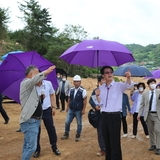 2022.08.19 암태면 상수도 공사 현장방문