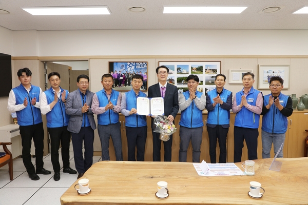 2023.04.20  전국시군구 공무원노동조합연맹 감사장 전달식 2