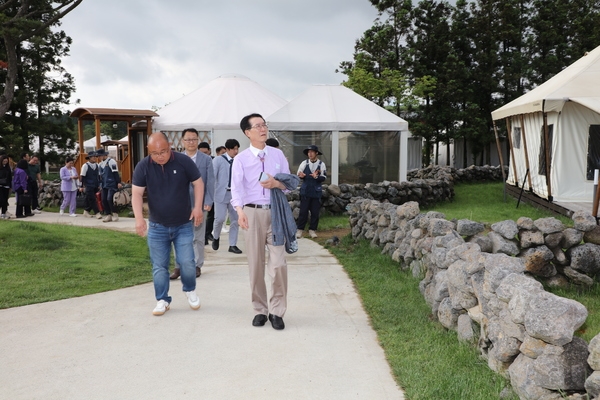 2023.05.31  1004섬 관광휴양 시설조성을 위한 제주 스타빌글래핑장 벤치마킹 3