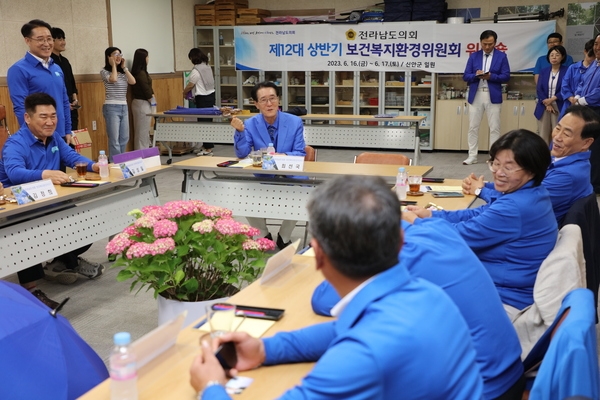 2023.06.16  전라남도의회 제12대 상반기 보건복지환경위원회 워크샵 방문_도초생태 1