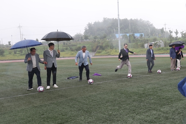 2023. 09. 02   신안군공설운동장-제7회 1004컵 축구대회 개회식 6