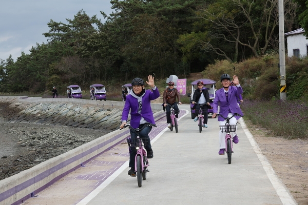 2023. 10. 21   안좌면 퍼플섬-대한민국 문화의달 행사 관계자 퍼플섬 방문 6