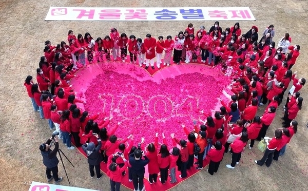 ‘섬 겨울꽃 송별축제 : 겨울의 작별인사 ’개막.. 신안군, 다시 만날 날을 기약하다1