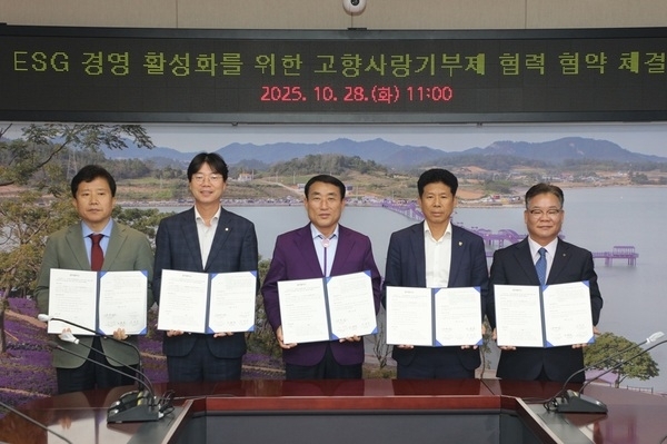 신안군, 지역 금융기관과 고향사랑기부제 협력 위한 업무협약 체결..'ESG 경영 강화 및 지속 가능한 지역사회 발전을 위한 혁신적 동행 시작'1