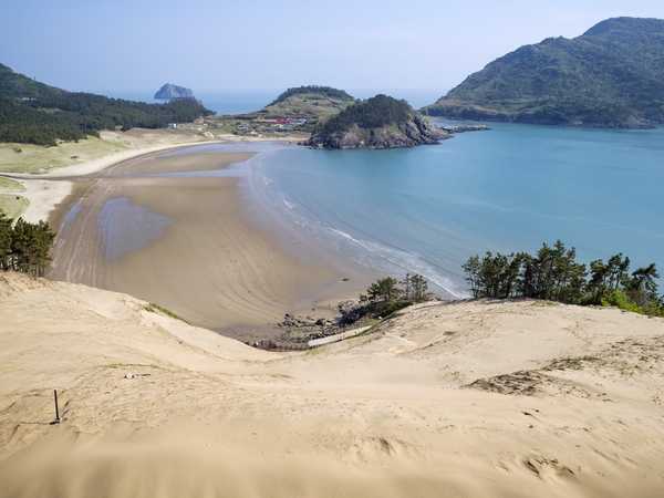 도초면 우이도 돈목해변 풍성사구 5