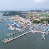 압해도 송공항