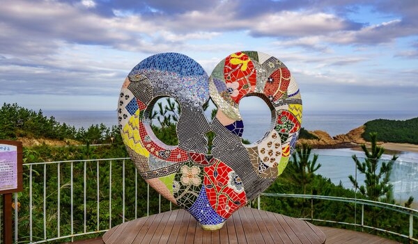 비금도 하트해변 전망대 3