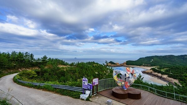 비금도 하트해변 전망대 5