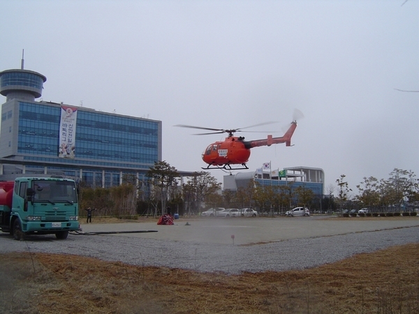 신안군, 산불예방 및 진화용 임차헬기 배치 2