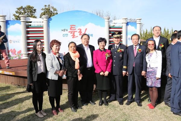 신안군 튤립축제에 중국 대흥구 초청 자매결연 체결..