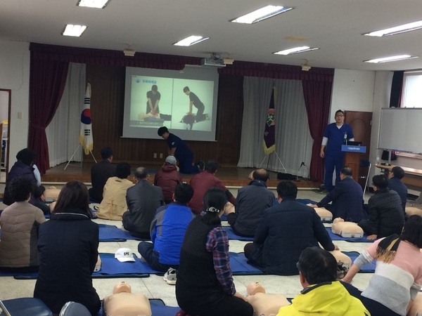 신안군, 구조 및 응급처치 교육 실시..