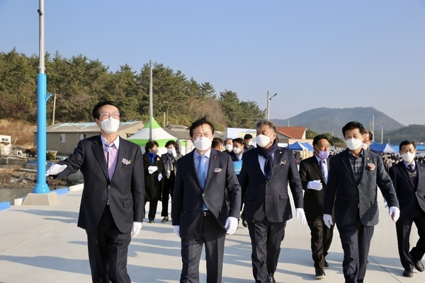 신안군,“생낌항 어촌뉴딜300사업”준공식 개최, 혁신 어촌 실현..