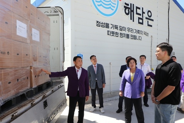 신안군 보도자료- 신안군 청년기업 ㈜해담은, 전복톳밥 미국 수출 개시 2