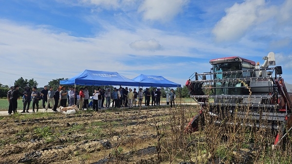 참깨도 이제 콤바인으로! 신안군 기계화 성공!..'16일 비금도에서 결과평가회 개최, 노동력 97% 절감효과' 4