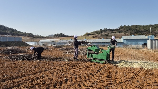  신안군, 영농부산물 안전처리 캠페인 실시..